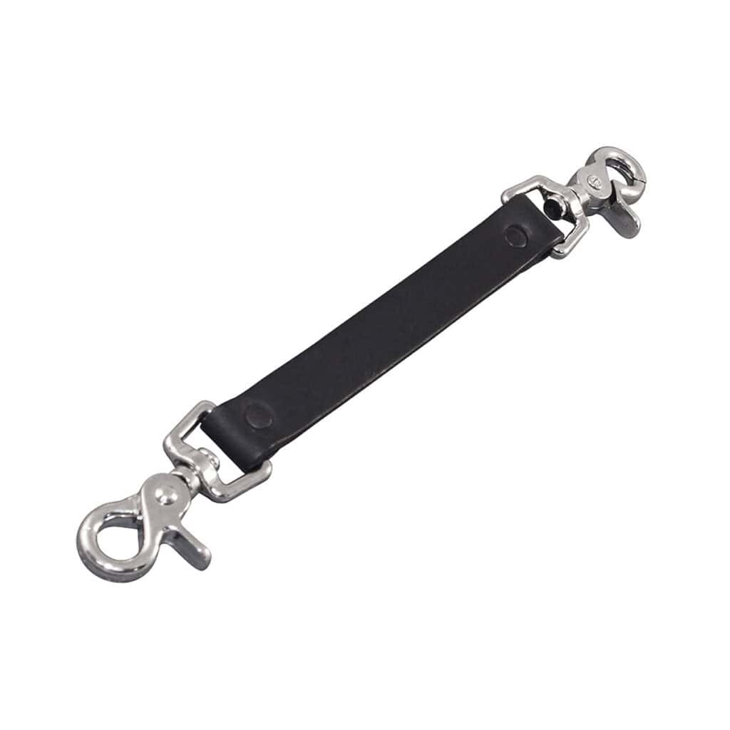 Black Leather Anti Sway Strap