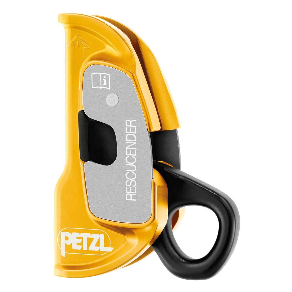 Rescucender openable cam-loaded rope clamp