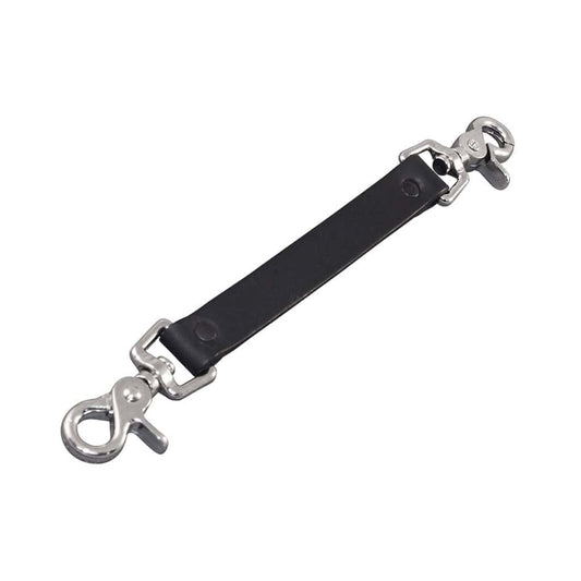 Black Leather Anti Sway Strap