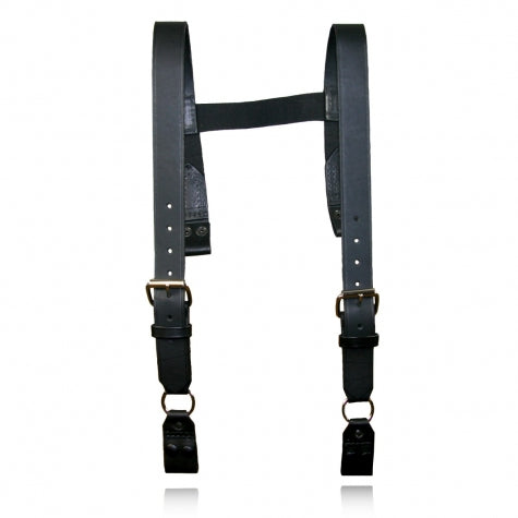 H-BACK LEATHER SUSPENDERS LOOP CONNECTION
