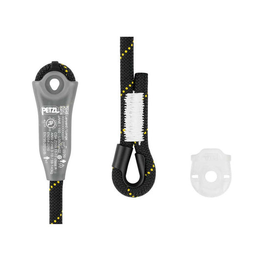 non-adjustable dynamic rope lanyard