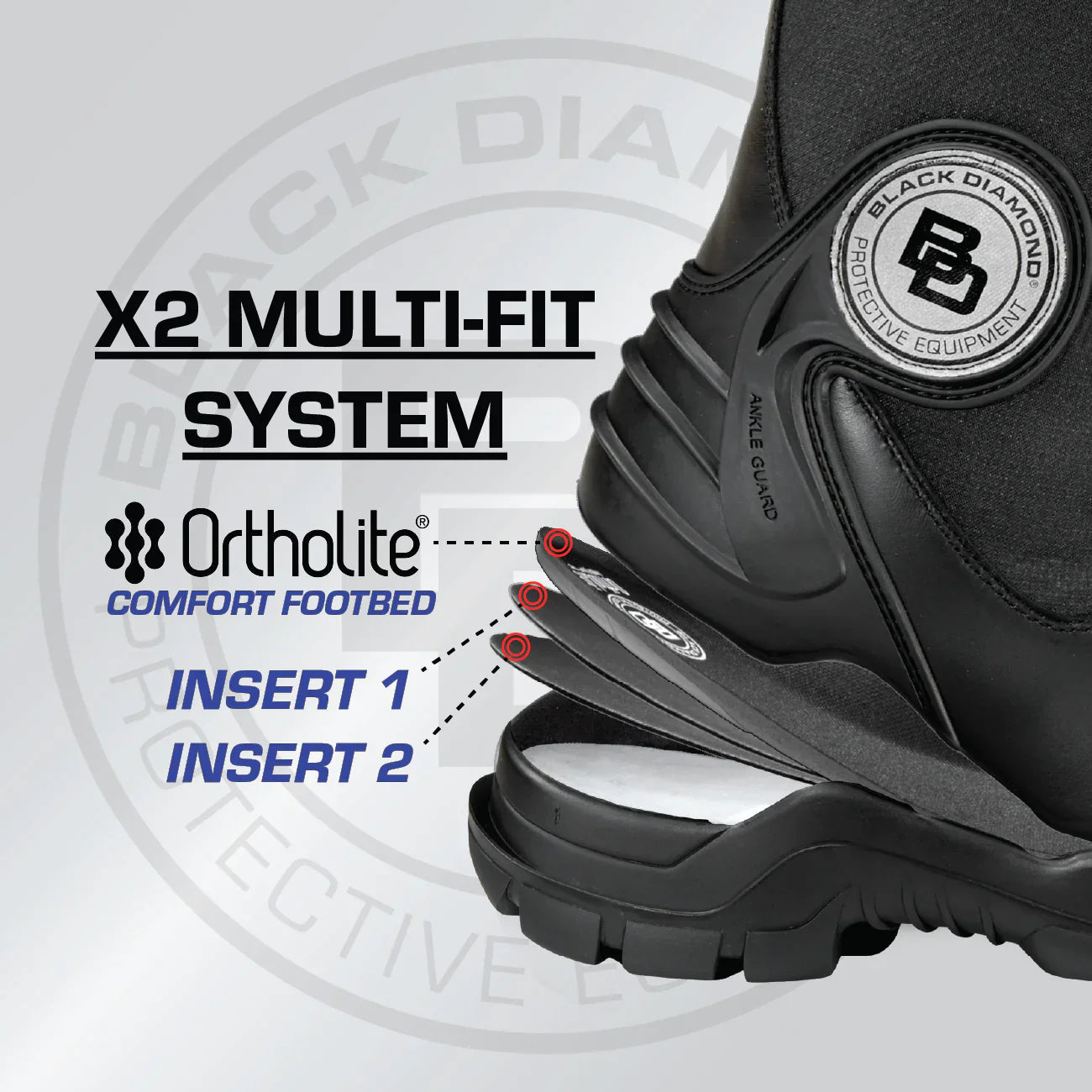 Mens X2 Leather Boot W/ Custom Width