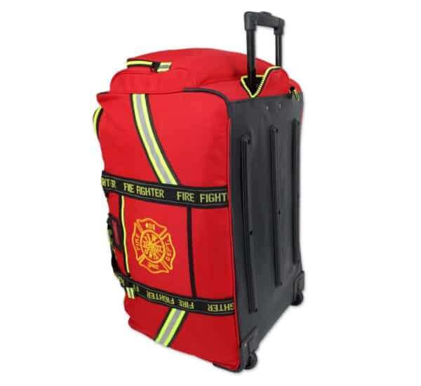 Premium Rolling Turnout Gear Bag; Luggage Style w/
