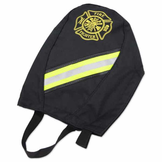 BLACK SCBA Mask Bag w/Liner Triple Trim & Maltese