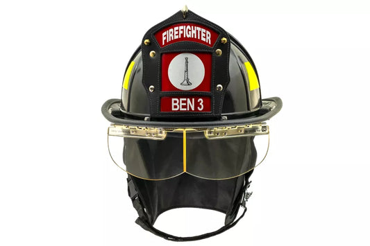 Helmet, Ben III Plus, Low Rider w/ EZ Flip Black